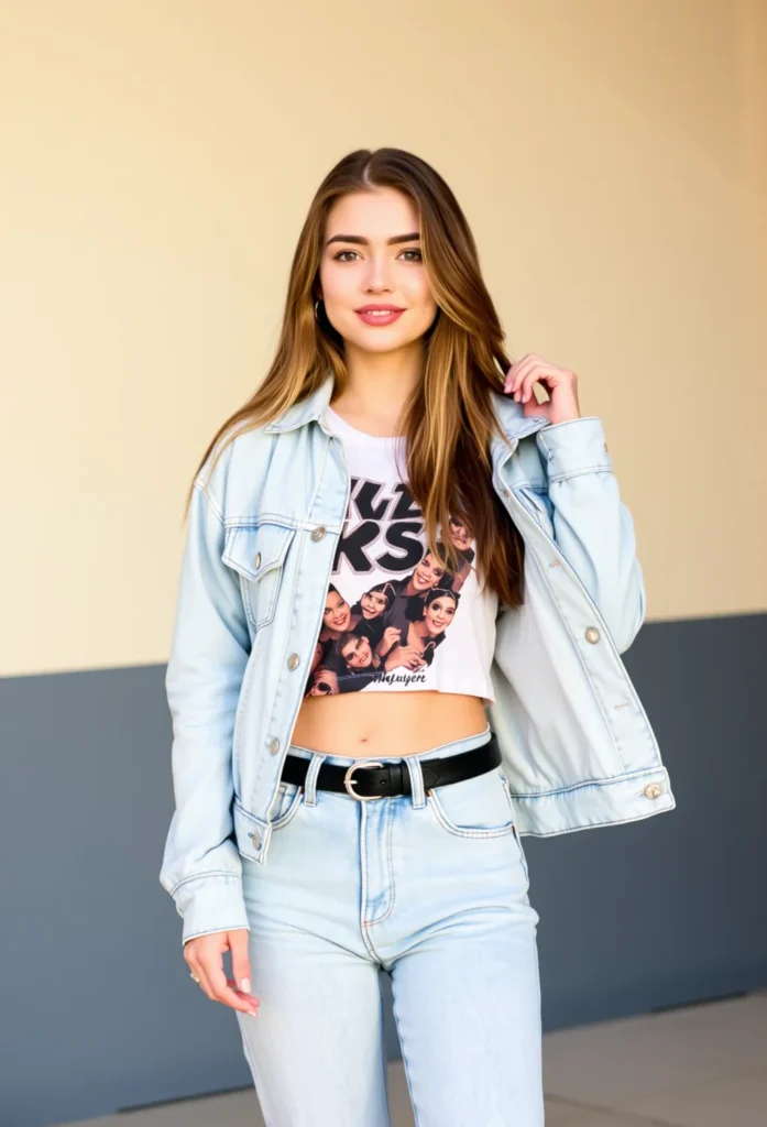 The Best Denim Jacket Outfits: Casual Outing