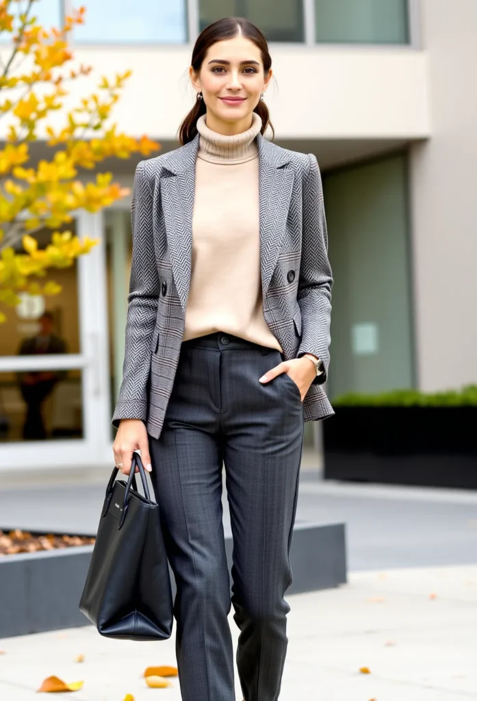 Fall Outfits for Women: The Layered Look with a Tailored Blazer