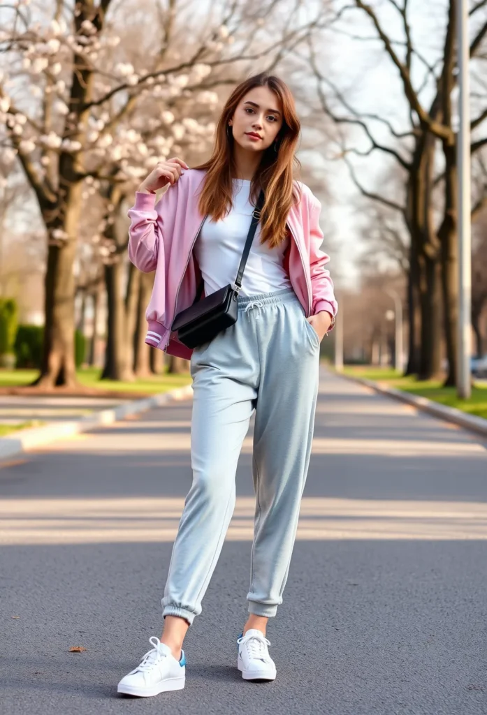 Sporty Casual Outfit: Spring