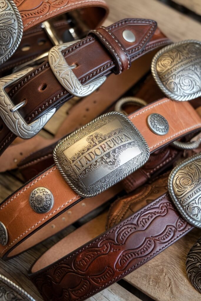 Cowboy Outfit for Men: belts