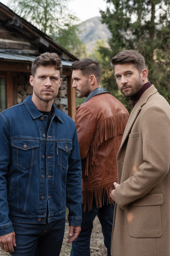 Cowboy Outfit for Men: outerwear
