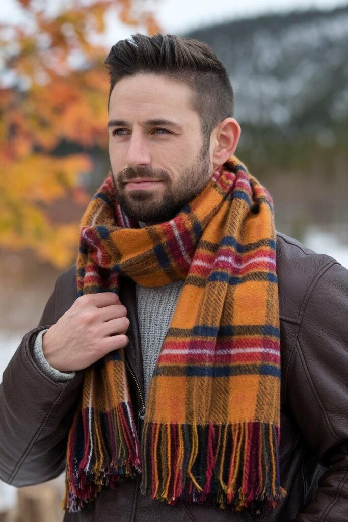 Plaid Scarves